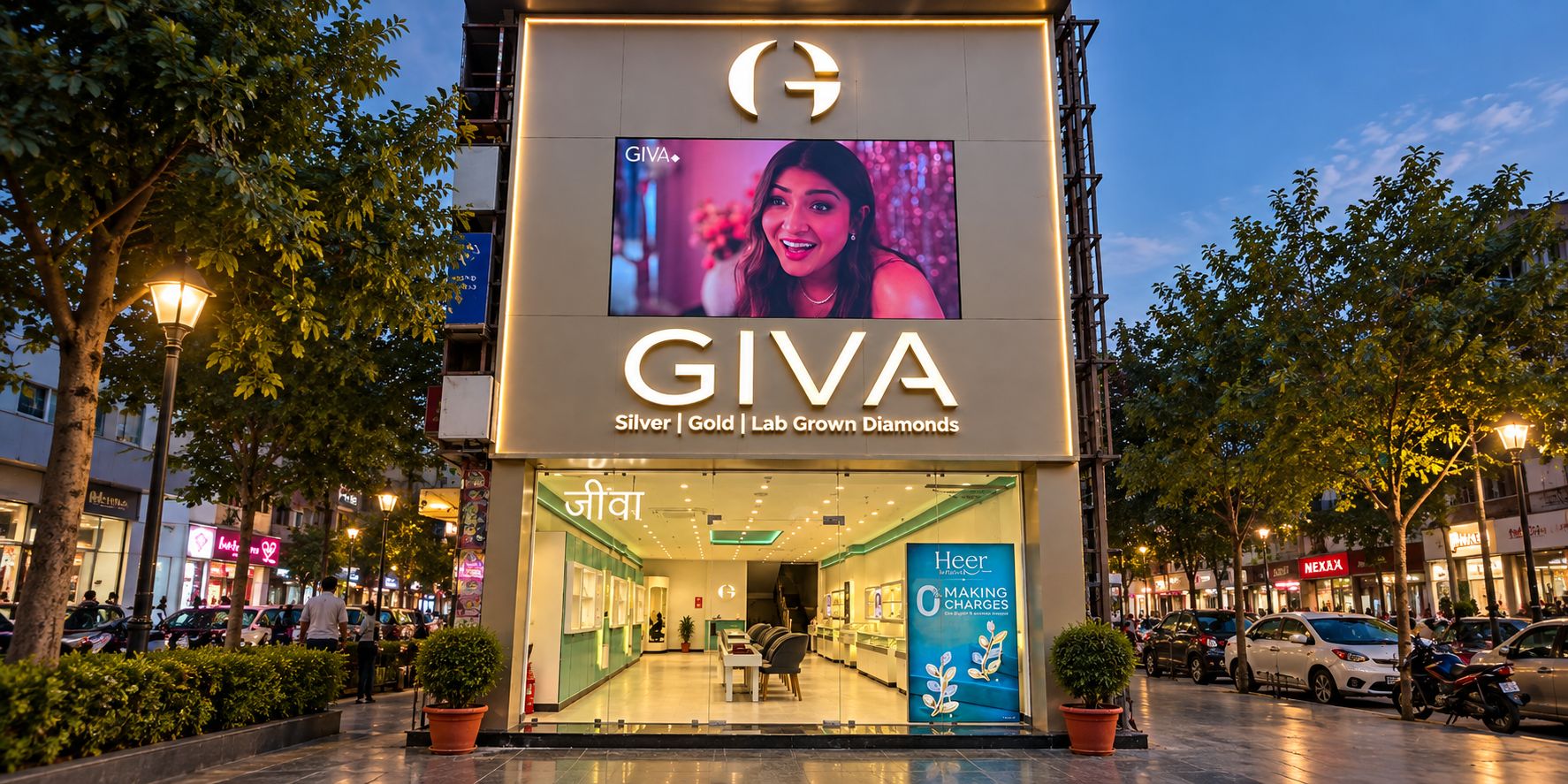 GIVA jewellery store